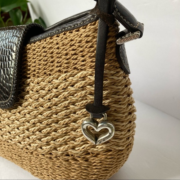 Brighton / Basket weave leather purse - Picture 2 of 13